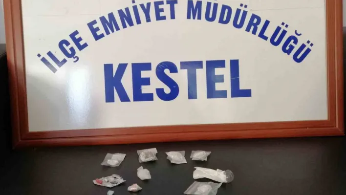 Kestel'de polis uygulamasında yakalanan 10 kişi adliyeye sevk edildi