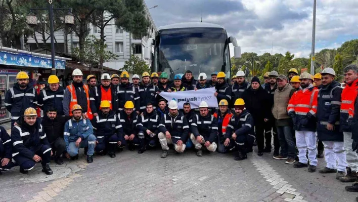 Kınık, ikinci kurtarma timini deprem bölgesine gönderdi