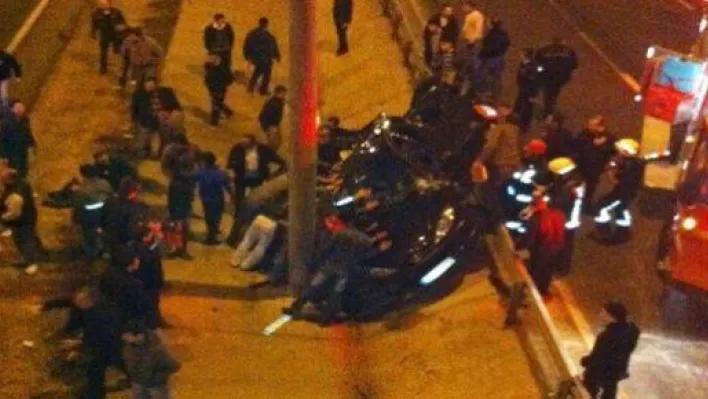 Kipa önündeki  kazada 1'i ağır 2 kişi yaralandı