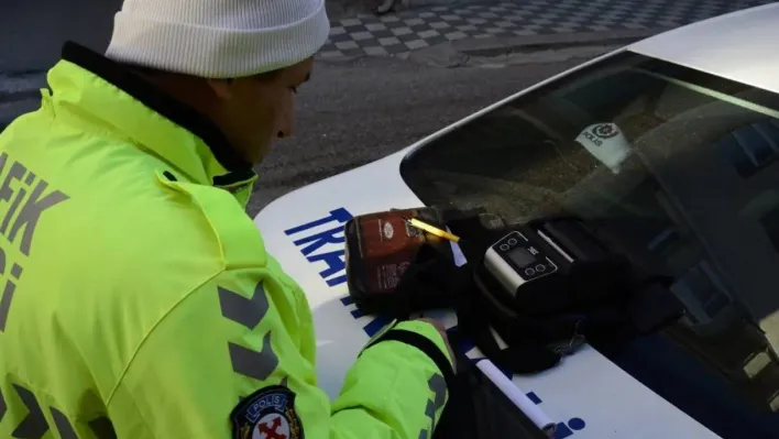 Kırklareli'de trafik denetimi: 4 araç trafikten men edildi