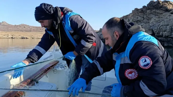 Kırklareli Kayalı Barajı'nda kaçak av denetimi