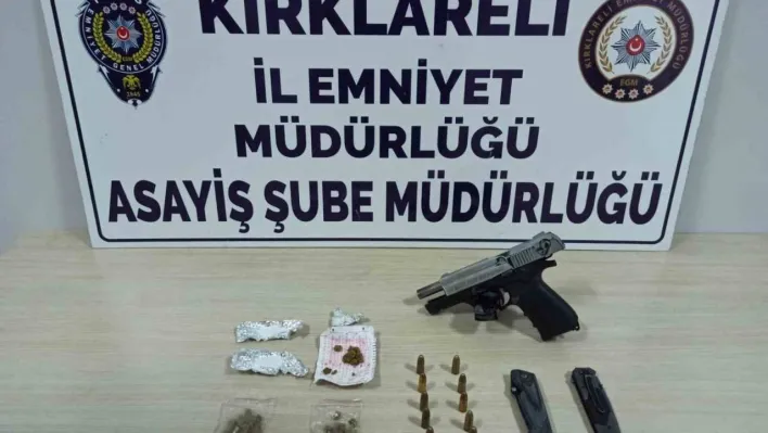 Kırklareli'nde aranması olan 2 şüpheli yakalandı