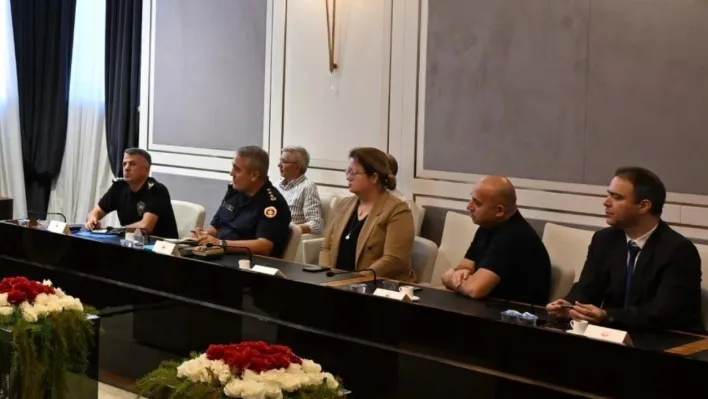 Kırklareli'nde asırlık panayır için güvenlik tedbirleri değerlendirildi