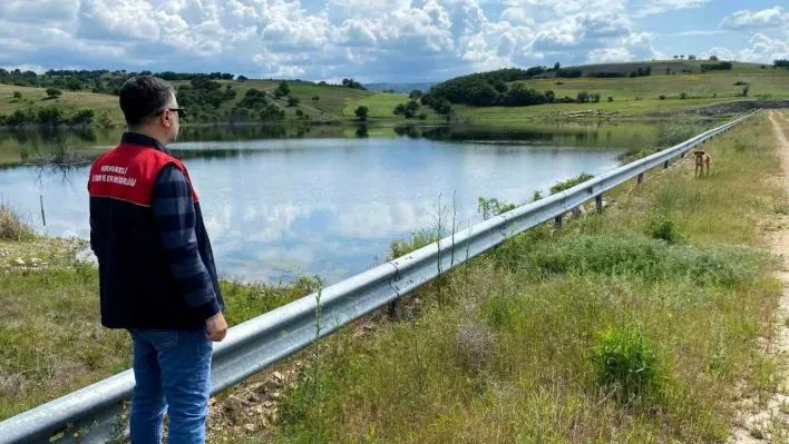 Kırklareli'nde baraj ve göllerde denetim