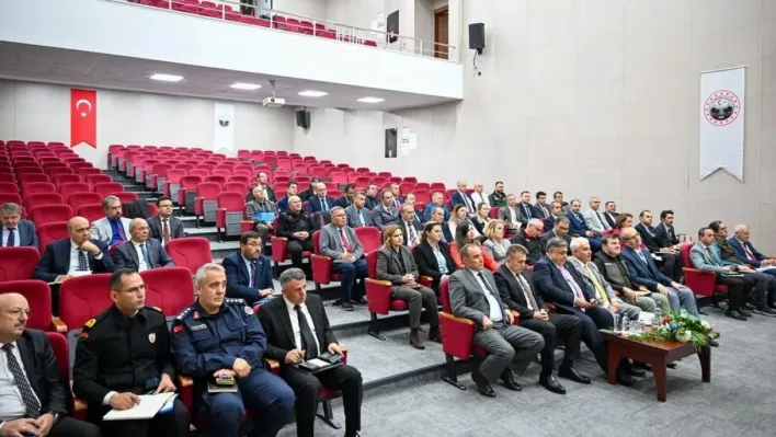 Kırklareli'nde Çalışma, Usul ve Esasları Hakkında Değerlendirme Toplantısı yapıldı