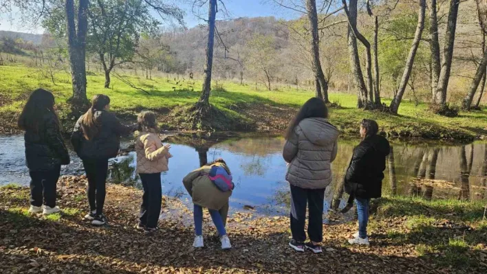 Kırklareli'nde çocuklar için doğa yürüyüşü