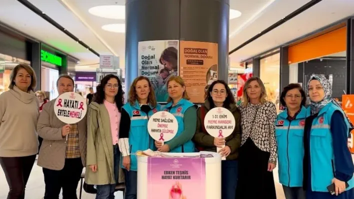 Kırklareli'nde meme kanserine karşı bilgilendirme