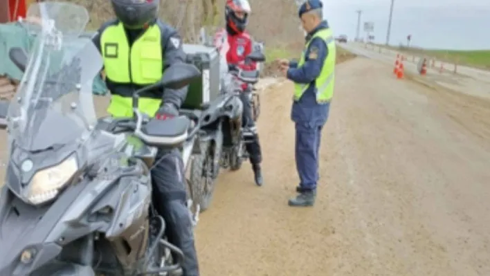 Kırklareli'nde motosikletlere yönelik denetim