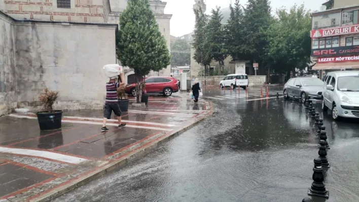 Kırklareli'nde sağanak etkili oldu