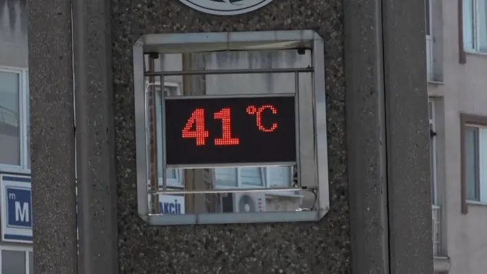 Kırklareli'nde sıcak hava etkili oluyor: Termometreler 41 dereceyi gösterdi