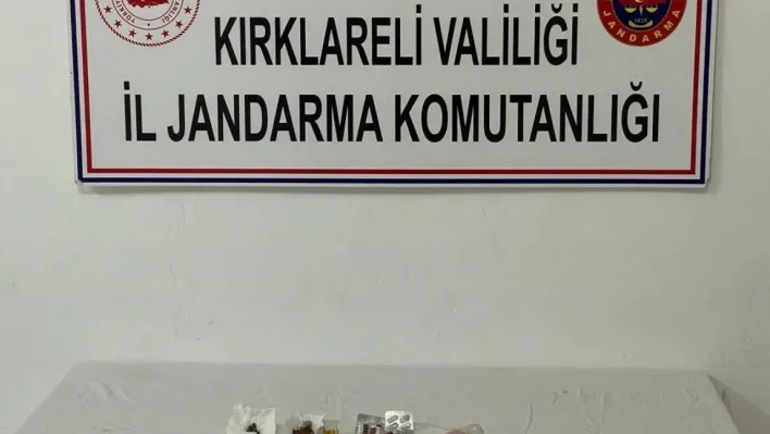 Kırklareli'nde uyuşturucu operasyonu