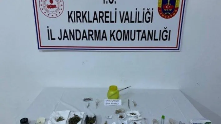 Kırklareli'nde uyuşturucu operasyonu: 13 gözaltı