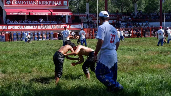 Kırkpınar'da bugün 40 başpehlivan kol bağlayacak