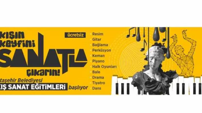 Kış sanat okulları için kayıtlar 10 Ekim'de başlayacak