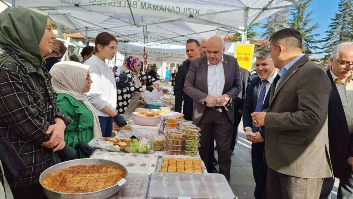 Kızılcahamam'da Filistin için yardım kampanyası düzenlendi