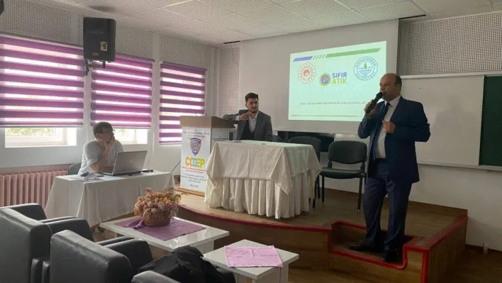 Kızılcahamam'da öğrencilere çevre ve doğal hayatın korunması hakkında eğitim