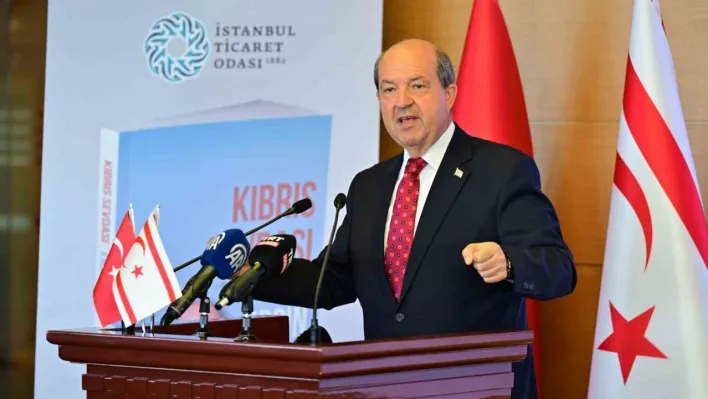 KKTC Cumhurbaşkanı Tatar, İTO'da 'Kıbrıs Sevdası' kitabının yeni baskısının tanıtımına katıldı