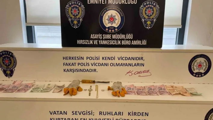 Kocaeli'de 140 bin liralık ziynet eşyası hırsızlığı çözüldü: Şüpheli tutuklandı