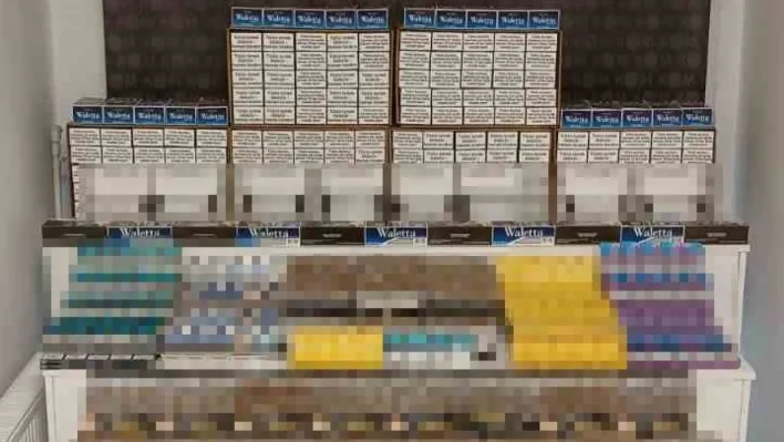 Kocaeli'de 158 bin adet kaçak makaron ele geçirildi: 1 gözaltı