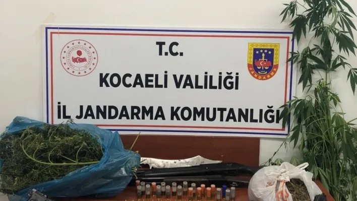 Kocaeli'de jandarmadan uyuşturucu operasyonu: 3 gözaltı