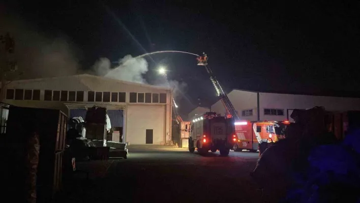 Kocaeli'de kimya firmasında yangın