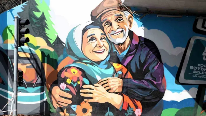 Kocaeli'de trafo ve alt geçitler sanatla renkleniyor