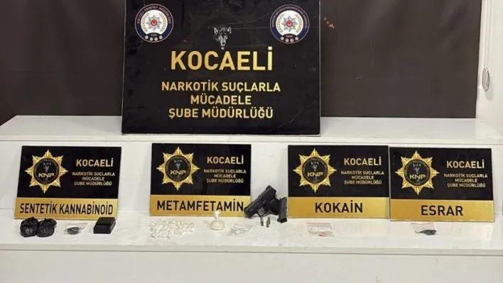 Kocaeli'de uyuşturucu operasyonlarında 6 kişi tutuklandı