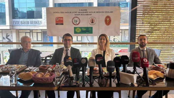 Kocaeli'deki sağlık odalarından 'Tek Dünya Sağlık' günü mesajı