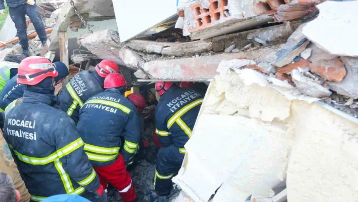 Kocaeli'den afet bölgelerine giden ekip 54 kişiyi enkazdan sağ kurtardı