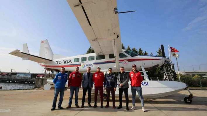 Kocaeli'nin deniz uçağı artık tüm Marmara'yı denetleyecek