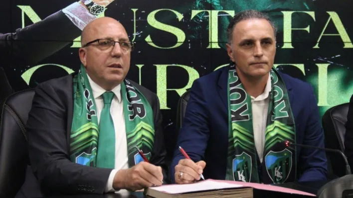 Kocaelispor'da Mustafa Gürsel dönemi başladı