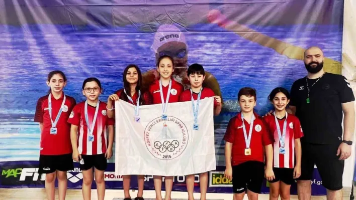 Körfez Gençlerbirliği yüzücülerinden 12 madalya