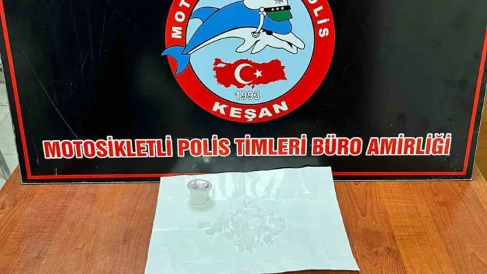 Kovalamaca sonrası yakalanan şahsın üzerinden uyuşturucu çıktı