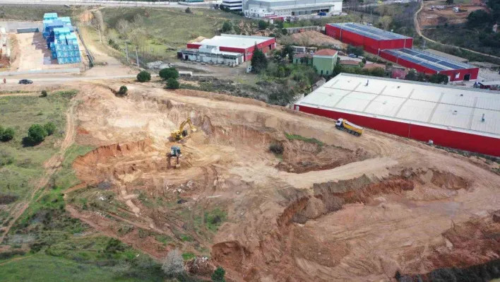 Küçük sanayi sitesinin inşaatına başlandı