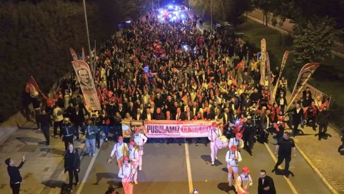 Küçükçekmece'de Cumhuriyet coşkusu