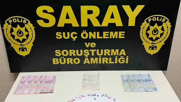 Kumar oynayan altı kişiye 38 bin 550 TL para cezası uygulandı