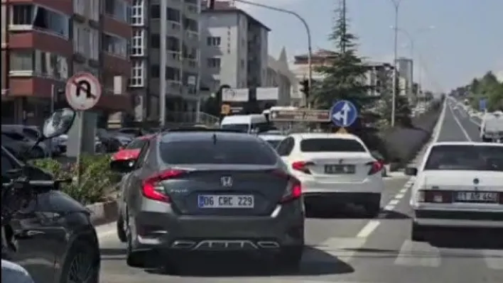 Kural tanımayan sürücülere ceza yazıldı