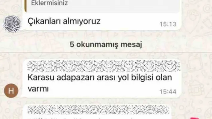 Kurdukları WhatsApp grubunda jandarma ve polis uygulama noktalarını paylaşıyorlardı