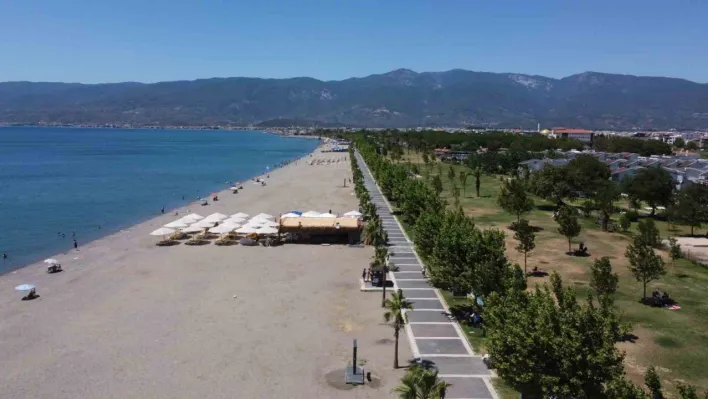 Kuzey Ege'de kavurucu sıcaklık