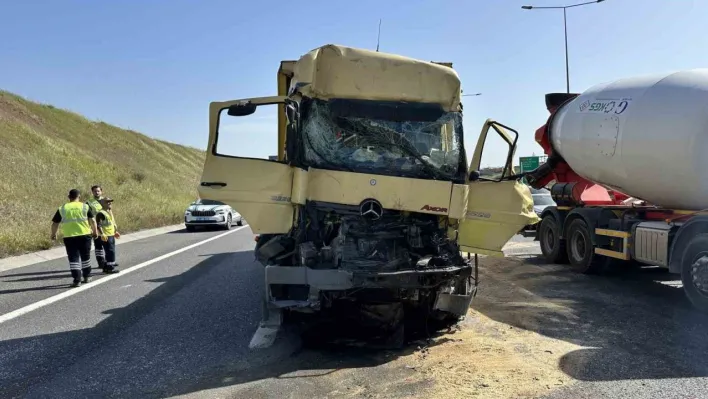Kuzey Marmara Otoyolu'nda kaza: 1 ağır yaralı