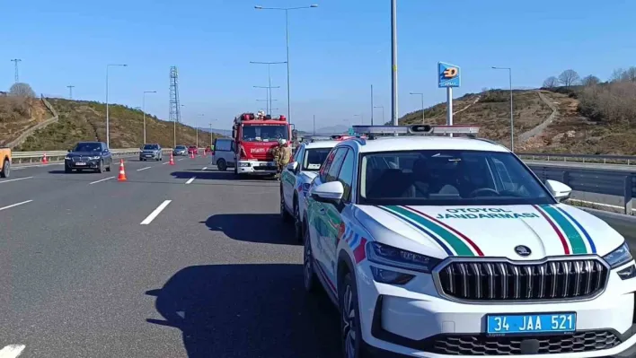 Kuzey Marmara Otoyolu'nda trafik kazası: 1 ölü 1 yaralı