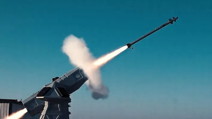 LEVENT Yakın Hava Savunma Sistemi ilk hava hedefini tam isabetle vurdu