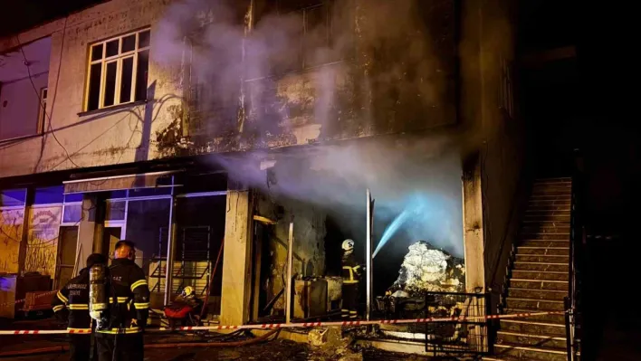 Lüleburgaz'da ekmek fırınında yangın