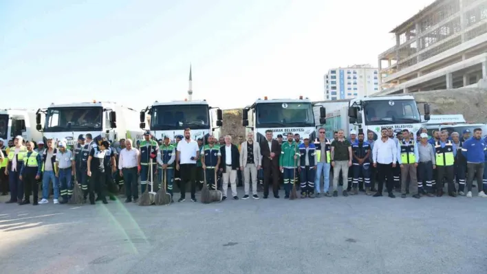 Mamak Belediyesi ilçeyi temiz tutuyor