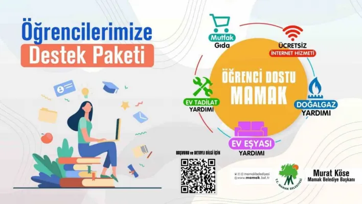 Mamak Belediyesinden öğrencilere destek