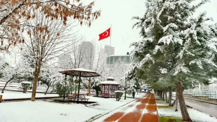 Mamak'tan kış manzaraları