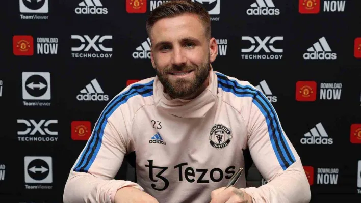 Manchester United, Luke Shaw'ın sözleşmesini 2027'ye kadar uzattı