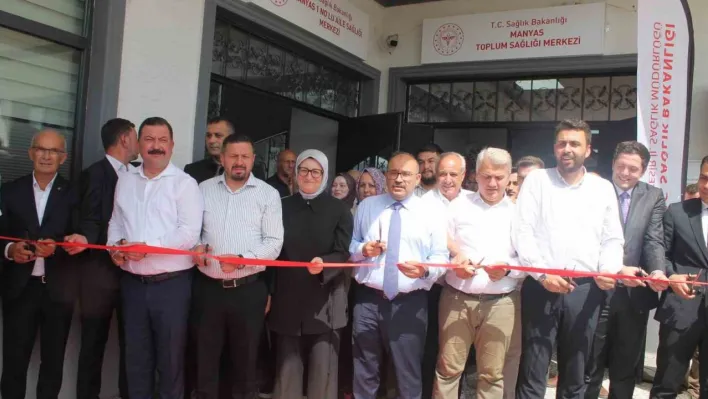 Manyas'ta yeni sağlık merkezi hizmete açıldı