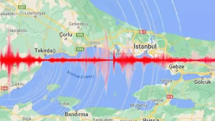Marmara Denizi'nde 4.1 büyüklüğünde deprem