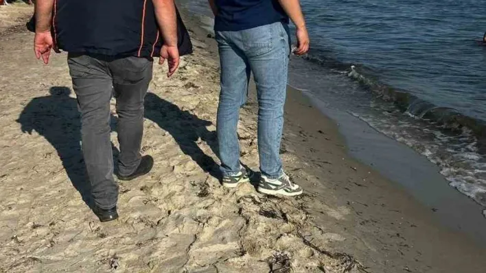 Marmaraereğlisi'nde sahile atık su denetimi yapıldı